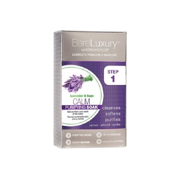 Pedicure and Manicure Lavender and Sage Calm Purifying Soak Pack