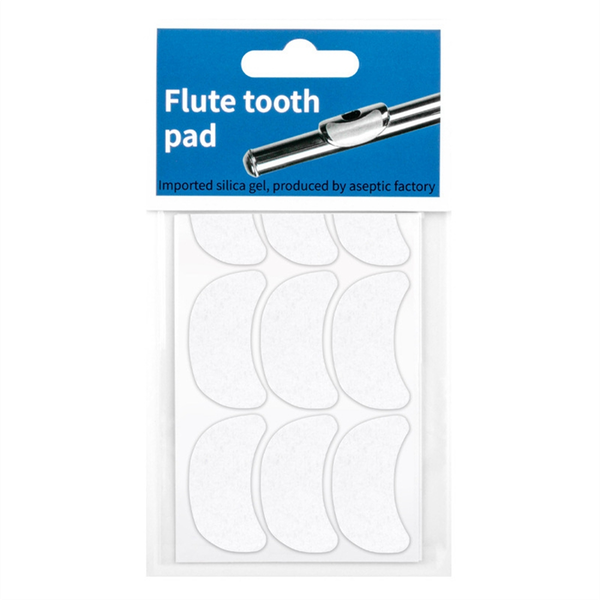 Flute Anti-Slip Tooth Pads Lip Protect Pads - 9 Pack