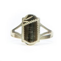 Broadway Jewellers - 9ct Yellow Gold Ladies Signet Ring - Shield