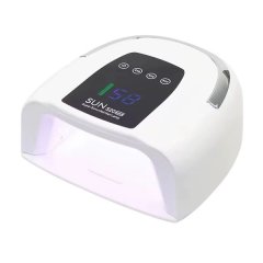 Rechargeable Nail Dryer With Led Screen-Sun S20-White