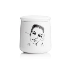 Carrol Boyes Canister with Lid - Cover Girl