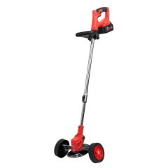 Cordless Wheeled Lawn Mower with ONE Large Capacity Lithium Battery