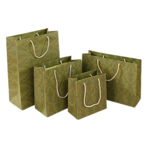 4 Size Gift Bag - Green