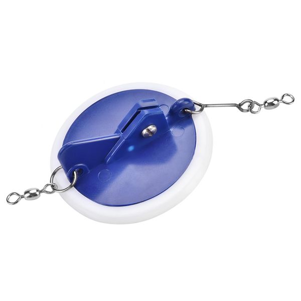 Adjustable Angle Fishing Round Disc Trolling Connector with Lead Sinker