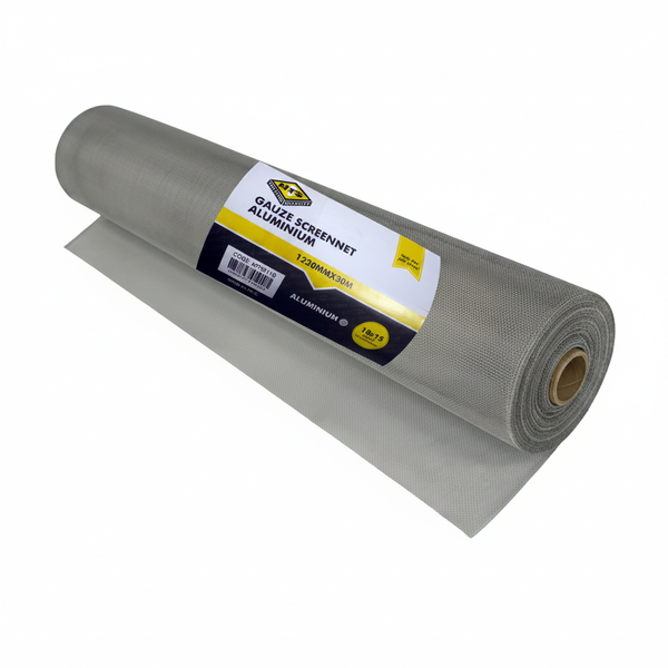 Aluminium Gauze Screennet 1220mm x 30m for Construction &amp; Agriculture