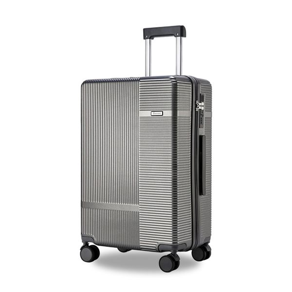 iDemoo Airborne 20 Inch Premium Carry-On Luggage Suitcase - CADET GREY