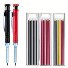 5pcs Set Mechanical Pencil Set - Ideal for Carpenter, Architect, Drawing