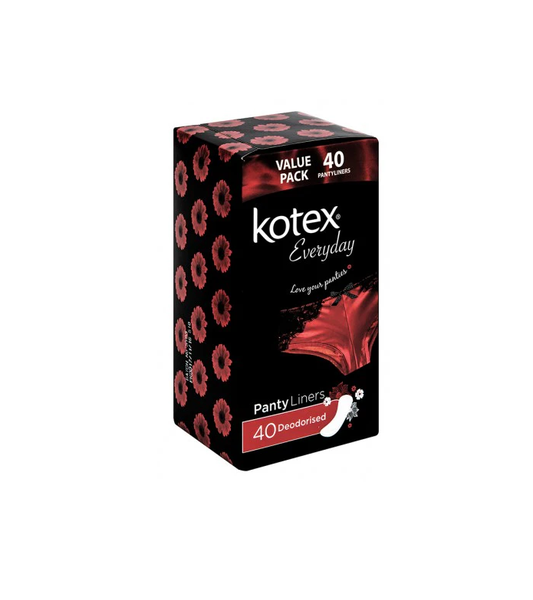 Kotex - Everyday Pantyliners Deodorised 40's x 2