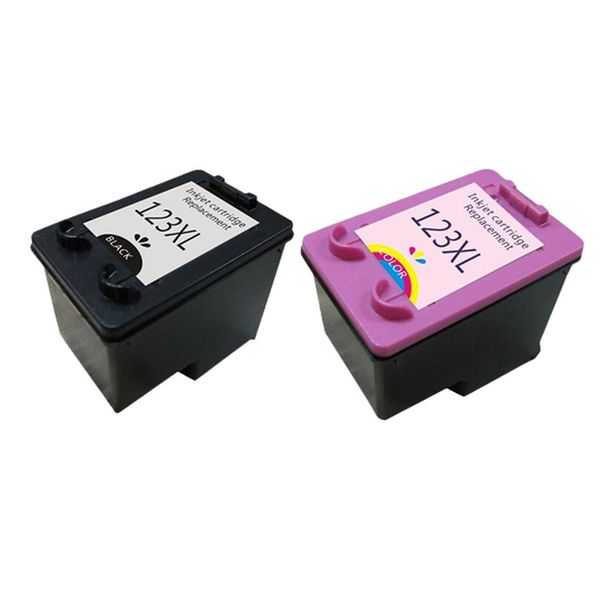 HP 123XL Black and HP 123XL Color compatible Ink Cartridge multipack