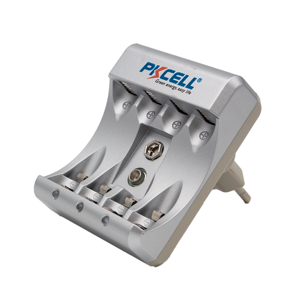 PKCELL 8174 Battery Charger For 2Pc /4Pc AA, AAA, 1Pc