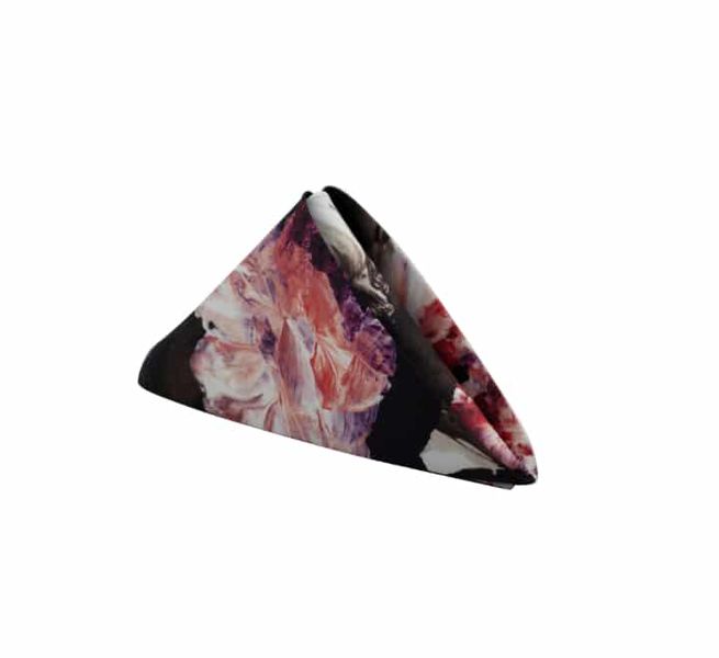 Floral Satin Napkin