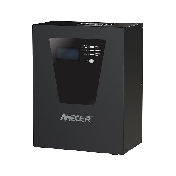 Mecer 2400VA 1800W 24V DC-AC Inverter with LCD Display &amp; MPPT built in