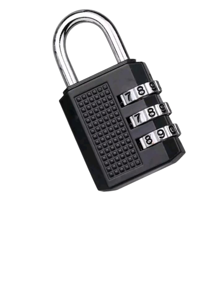 4-Digit Combination Metal Padlock
