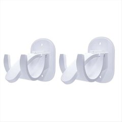 4 Pcs Curtain Rod Brackets No Drilling Curtain Rod Holders C