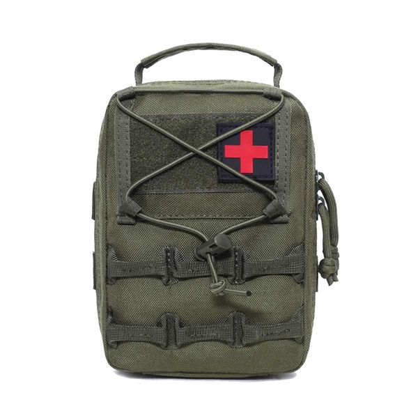 Portable Outdoor Military Molle Pouch Travel Tactical Waist Bag - Brown