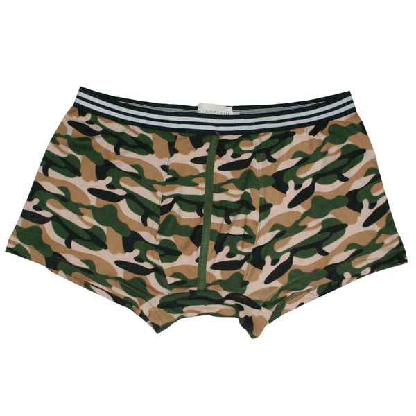 Nucleus Men's Shorty Boxer Brief in Camouflage