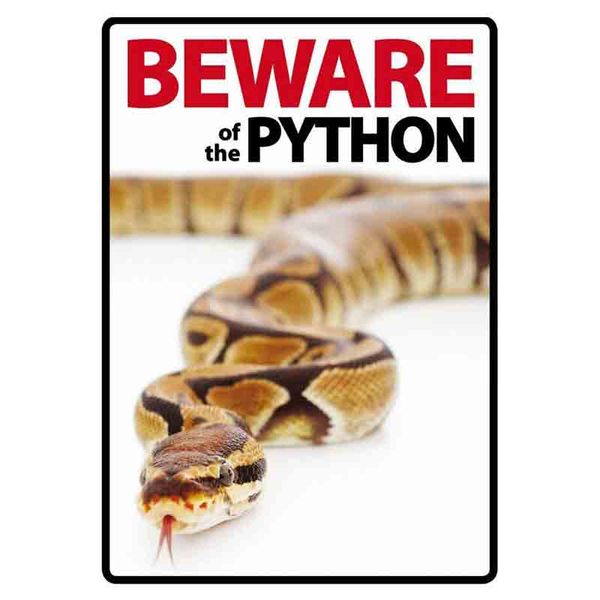 Beware of the Ball Python