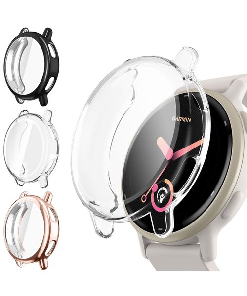 Screen Protector Case Compatible with Garmin Vivoactive 5-3 Packs