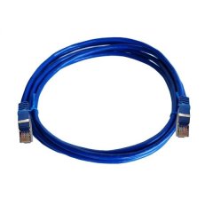 Linkbasic 3 Meter FTP Cat5e Flylead Blue x 2