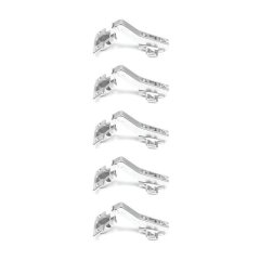 ROCO 45 Degree 4 Hole Base Plated Cupboard Hinge 5 Pack