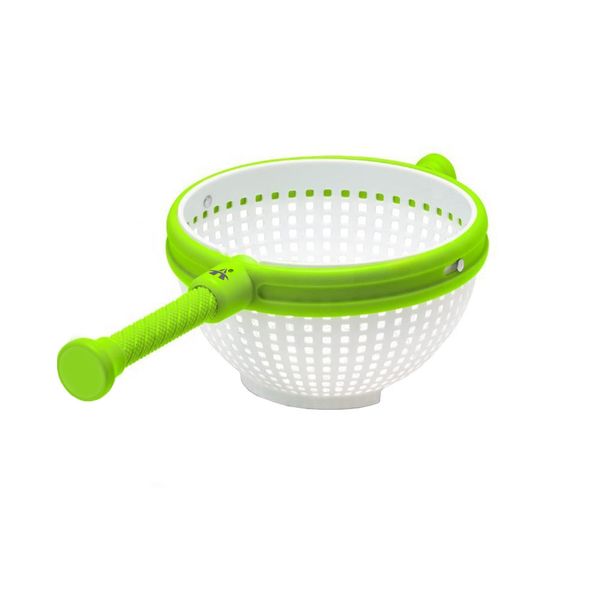 ALANES 3-in-1 Collapsible Salad Spinner Salad Vegetable Dryer Washing Bowl