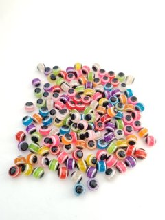 Evil Eye Beads 150g - Over 220 Beads - Multicolour- Umlozi
