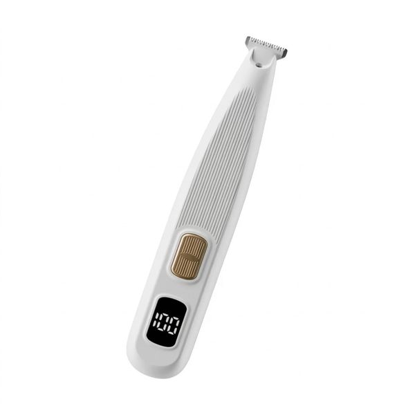 Hknbj Rechargeable LED Pet Hair Trimmer - Low-Noise Dog Paw Clippers