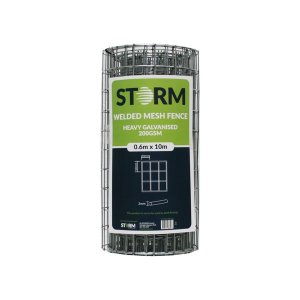 Storm Welded Mesh Fencing - 0.6m x 10m Roll - 50x50mm Aperture