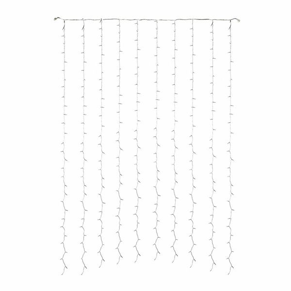 LED Blue Light Curtain Fairy Light 3M By 3M