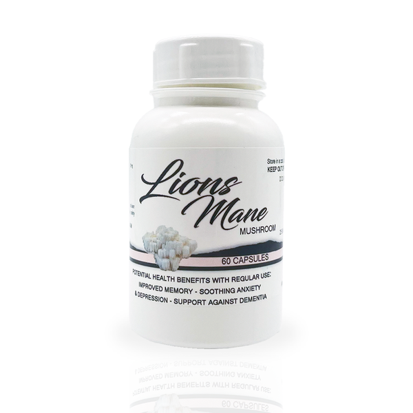 Focus, Brain, Memory, Booster | Wondernut Lions Mane Mushroom | 60 Caps