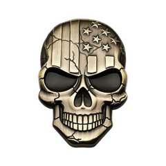 CSB-001, 3D Skull Badge,Custom Car Accessories,3D Sticker for SUV,Car
