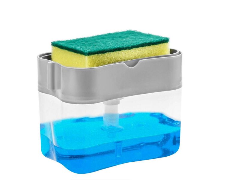 2 in 1 Soap Pump and Sponge Caddy