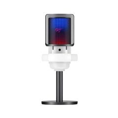 HAVIT GK50 RGB Gaming Microphone - White