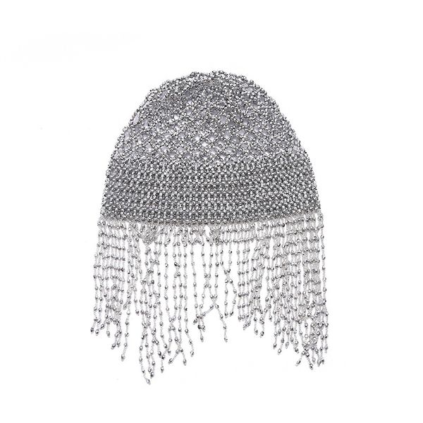 Hollow Bead Tassel Headwear, Stage Performance, Travel Photography, Bride