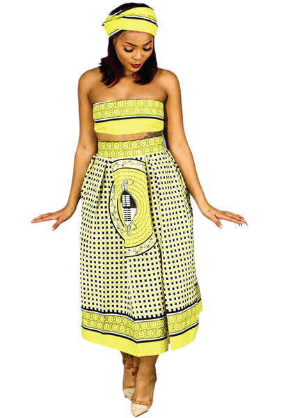 Africa Fashion House Anna-Mo Heritage Swati 3pc Set