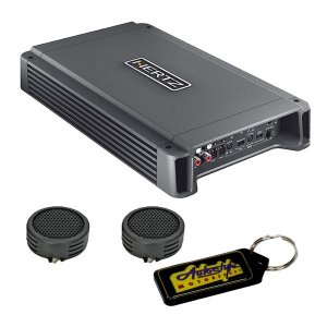 Hertz 700W 1 Channel Class D Car Audio Amplifier &amp; Evo Tweeters &amp; Keyring
