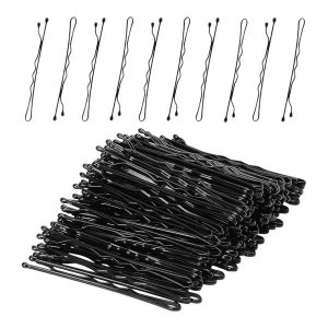 50-Piece U-Shaped Hair Pins - 5.5cm - Black
