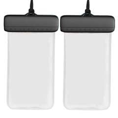 Pack of 2 Ipx8 Waterproof Dry Bag Underwater Phone Pouches