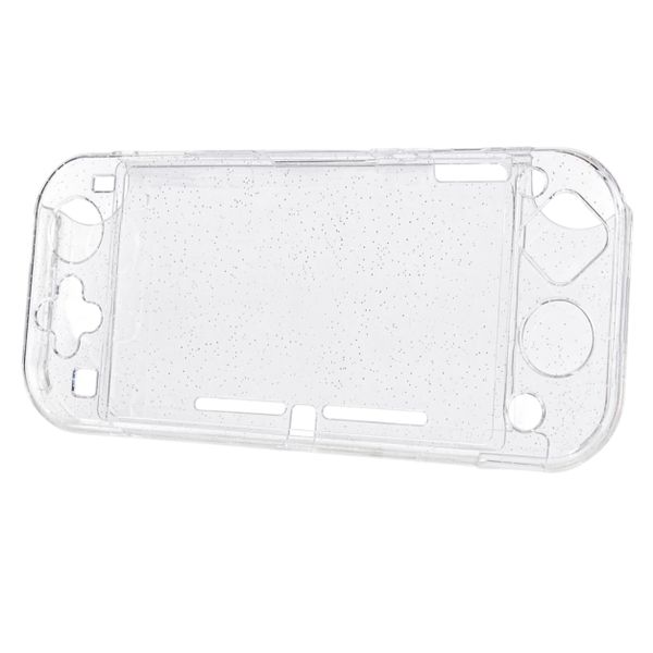 LJCZKA Clear Glitter Protective Case Compatible With Nintendo Switch Lite
