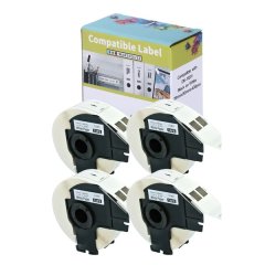 INKWAREHOUSE DK-11201 Address Thermal Labels 29mm×90mm X 4