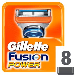 Gillette Fusion Power Razor Blades - 8's