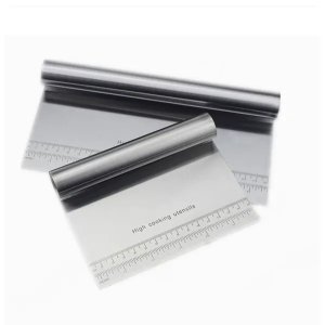 Dough Scraper/Cutter - Stainless Steel (Set of 2:15cm &amp; 22cm)
