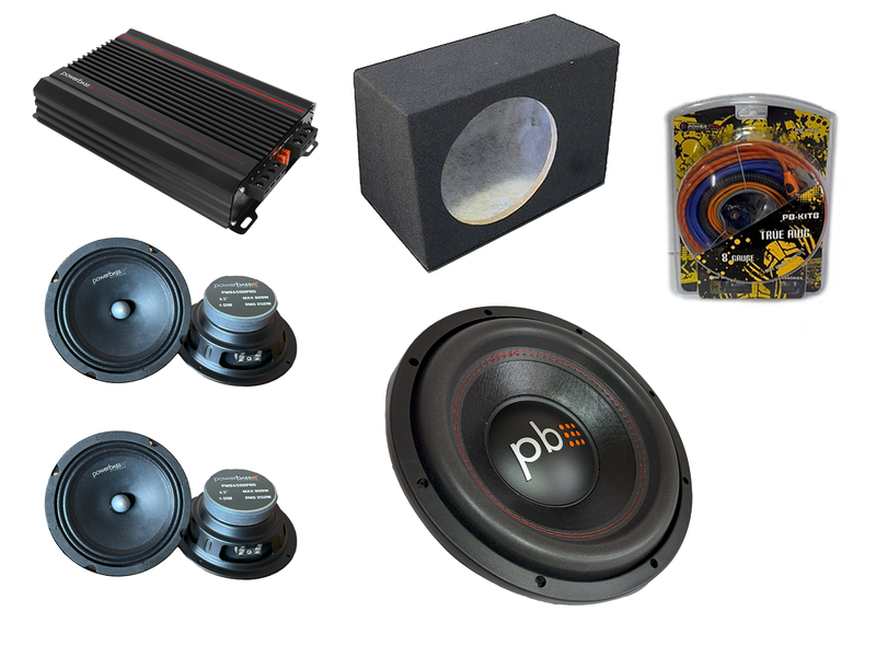 Powerbass All-in-One Car Audio Kit