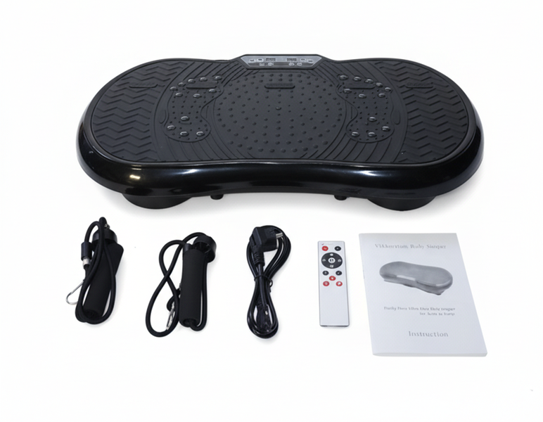 Vibration Plate Exercise Machine with Remote (slimming) Black