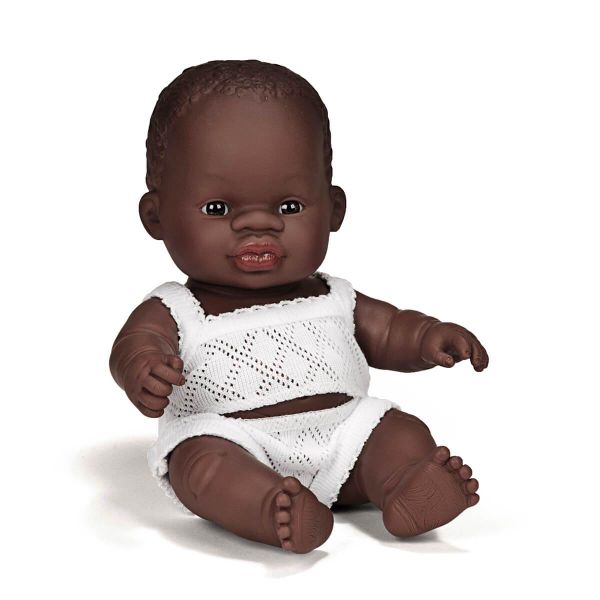Miniland Dolls (Baby African Boy) 21cm