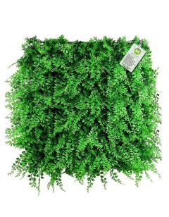 Masturf Premium Furn 50 x 50cm Artificial Leaves UV Green Wall Panel