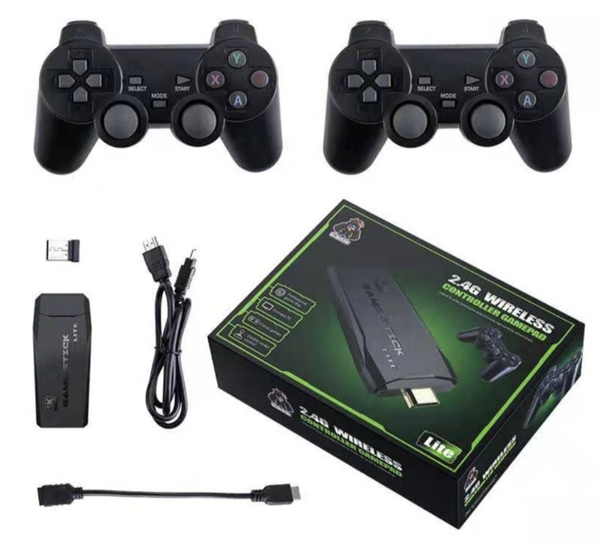 4K Ultra HD Game Stick With Two Wireless Controller