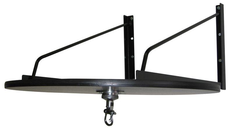 TITLE Single Platform With Wall Brackets And Pro Swivel For Boxing Speed Bag (Includes Rawlbolts)