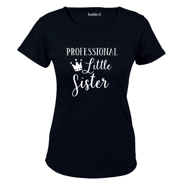 Professional Little Sister - Ladies - T-Shirt - White
