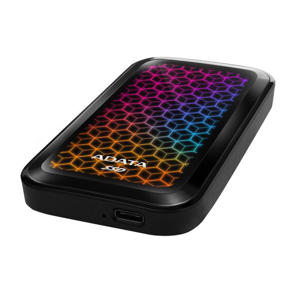 Adata External Portable 512GB Solid State Drive with RGB